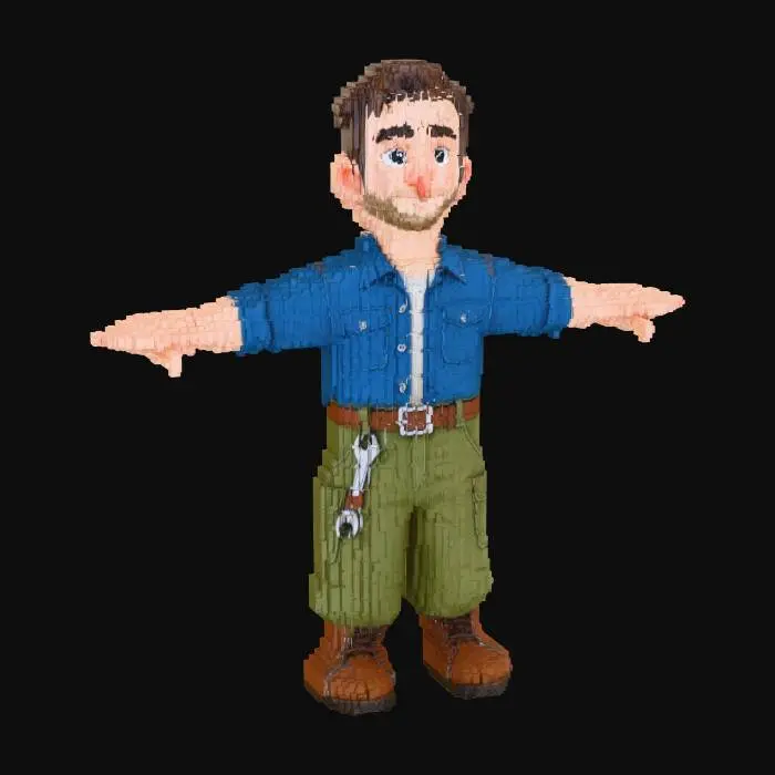 3D model for line_Art