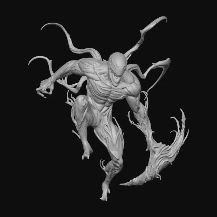 3D model for Symbiote Fury