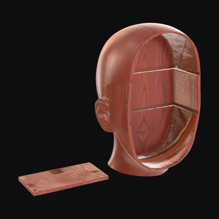 3D model for Female_Head_Shelf
