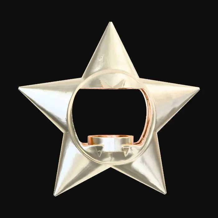 3D model for Star_Tealight