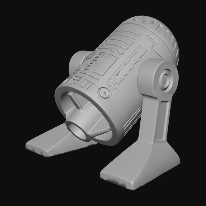 3D model for R2-D2
