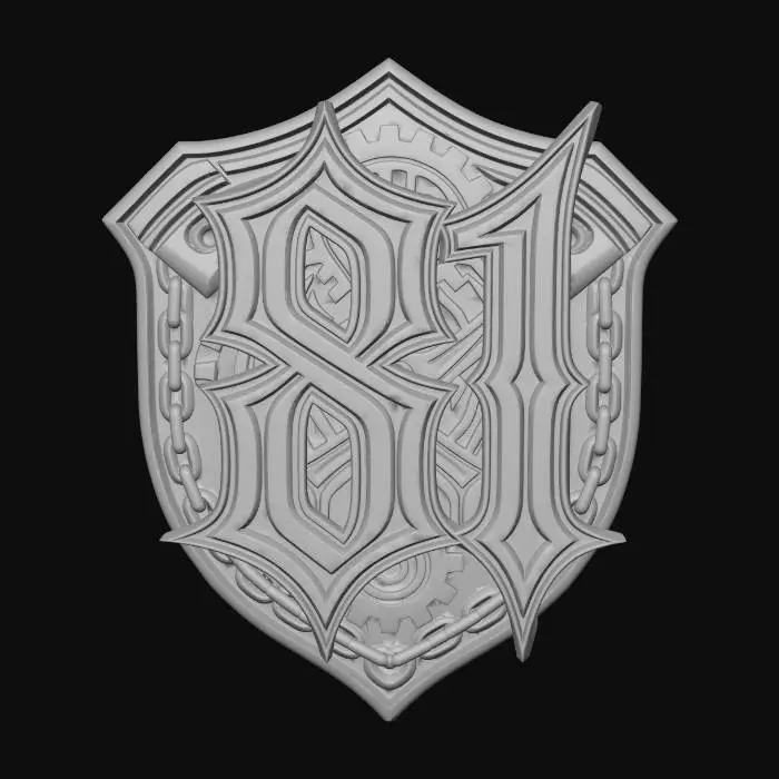 3D model for Emblem_81