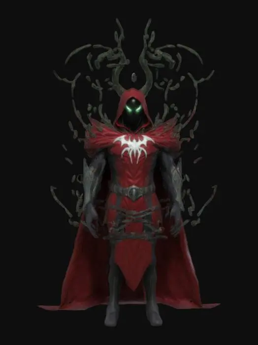 3D model for Spawn/umhang/tall/magic poweras