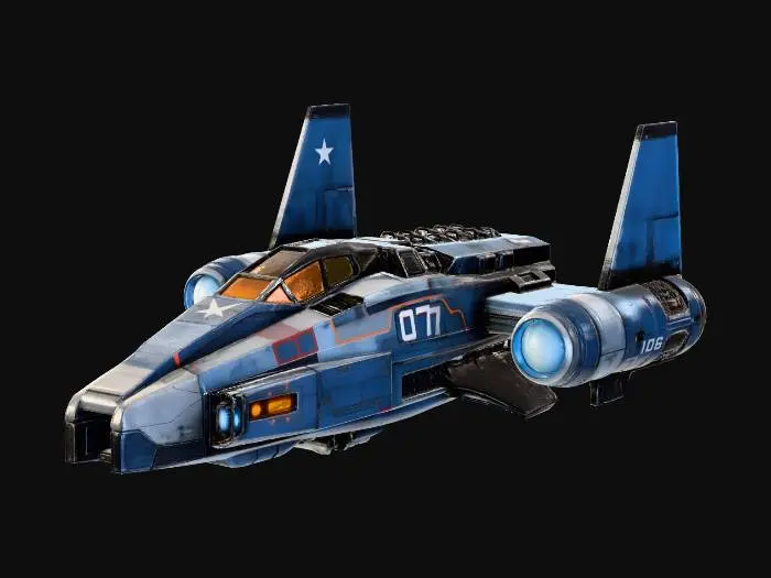 3D model for Starfighter Vortex