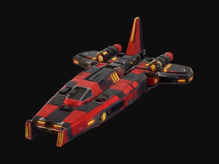 3D model for Crimson Voyager
