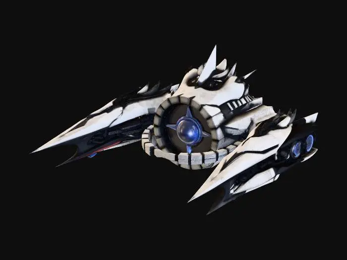 3D model for Celestial Starship