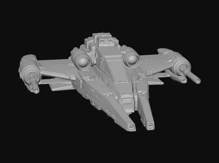 3D model for Star Defender