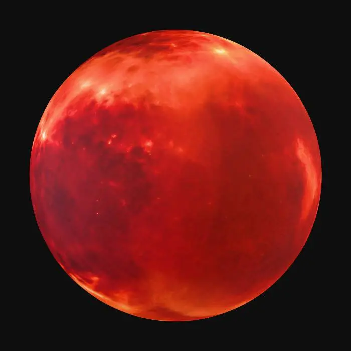 3D model for Red Dwarf Star