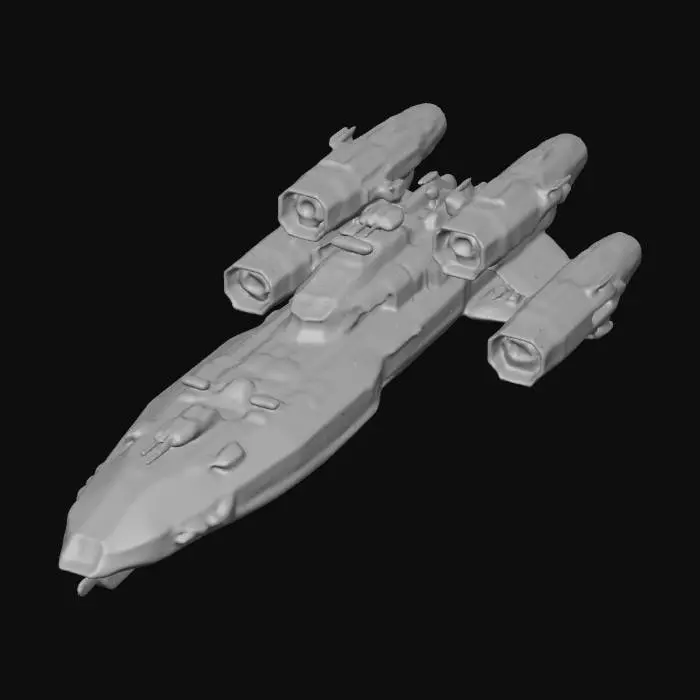 3D model for Star Cruiser Majestic