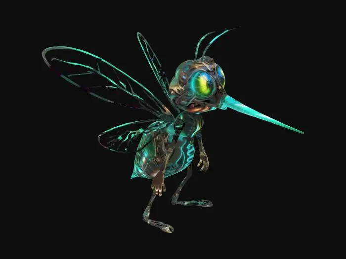 3D model for Steampunk_Mosquito_0725165217_texture