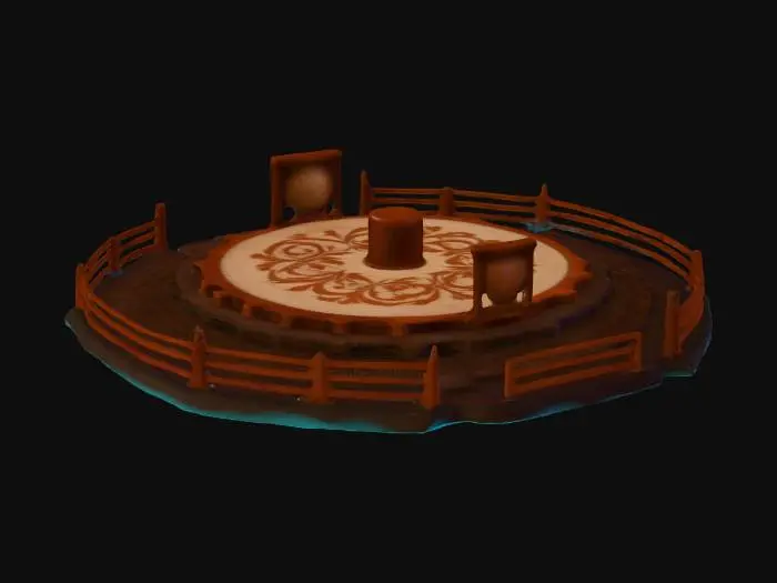 3D model for Arena of Echoes