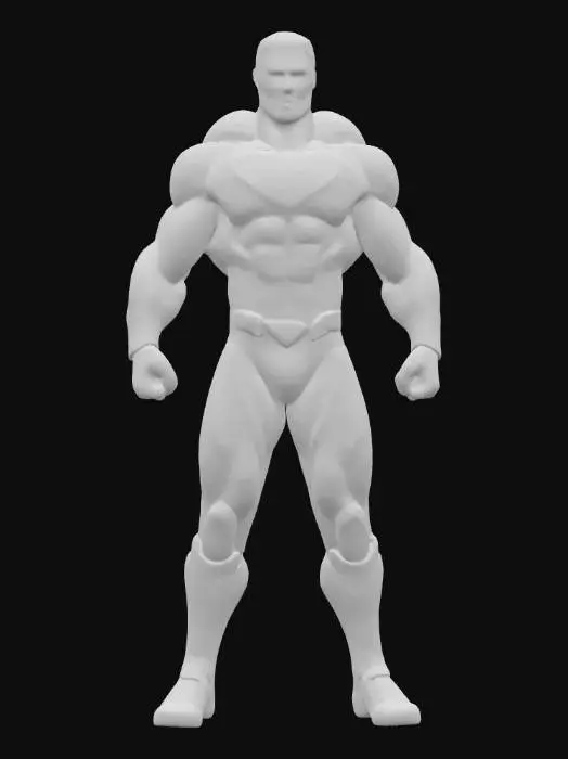 3D model for Superman_muscular_bo_0802114555_texture