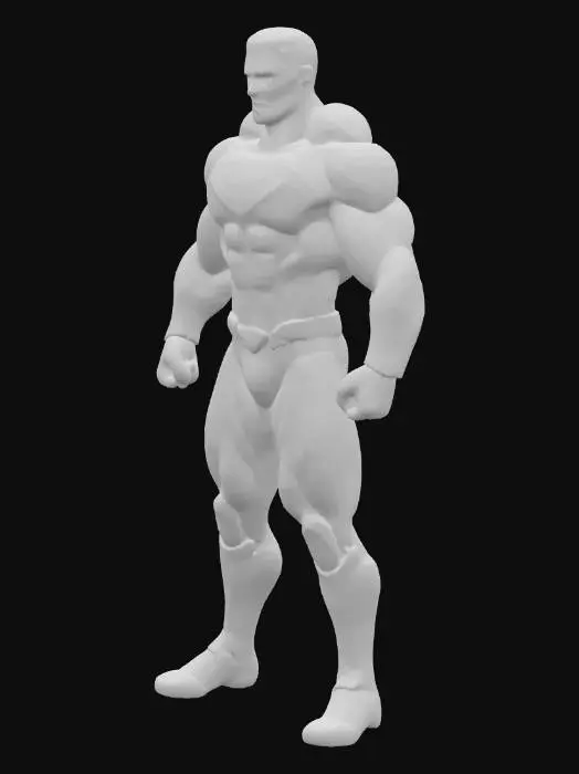 3D model for Superman_muscular_bo_0802114555_texture