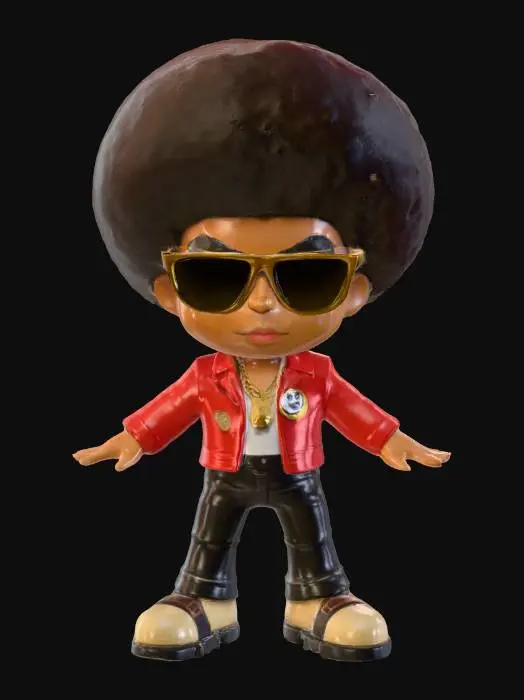 3D model for Disco Cool Kid