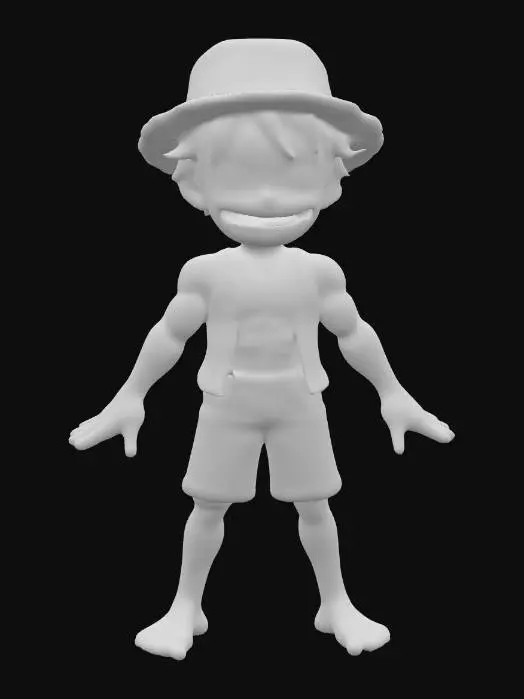3D model for Straw Hat Adventurer