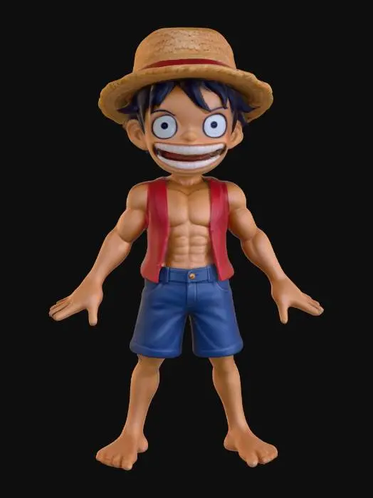 3D model for Straw Hat Adventurer