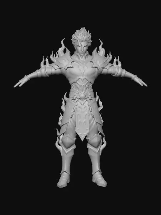 3D model for #Nifty Superpowered Guardians# 模型整体表面光滑流畅 , 这款高度精细、风格化且逼真的3D模型采用了高折射率PBR材质、8K纹理、Octane渲染和电影级光照。