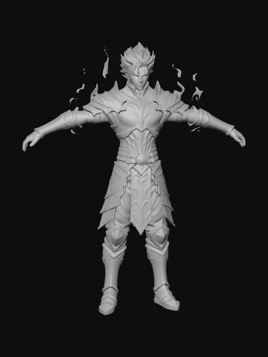 3D model for #Nifty Superpowered Guardians# 模型整体表面光滑流畅 , 这款高度精细、风格化且逼真的3D模型采用了高折射率PBR材质、8K纹理、Octane渲染和电影级光照。