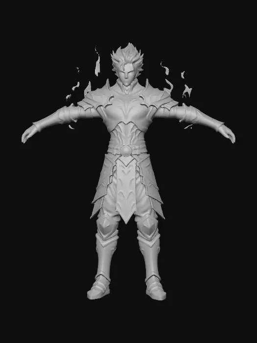 3D model for #Nifty Superpowered Guardians# 模型整体表面光滑流畅 , 这款高度精细、风格化且逼真的3D模型采用了高折射率PBR材质、8K纹理、Octane渲染和电影级光照。