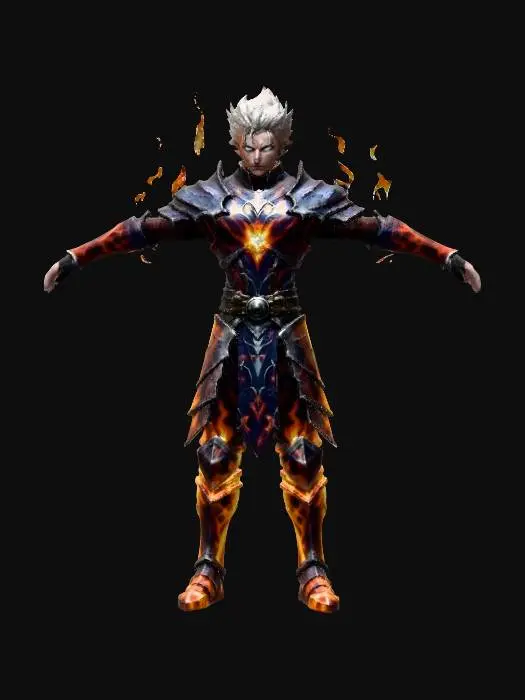 3D model for #Nifty Superpowered Guardians# 模型整体表面光滑流畅 , 这款高度精细、风格化且逼真的3D模型采用了高折射率PBR材质、8K纹理、Octane渲染和电影级光照。