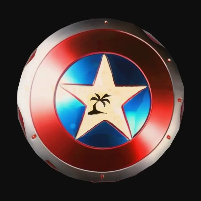 3D model for Vibrant Shield Oasis