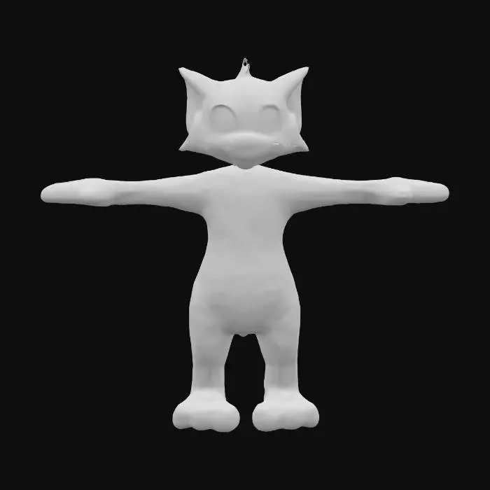 3D model for TOM Cat #PBR#