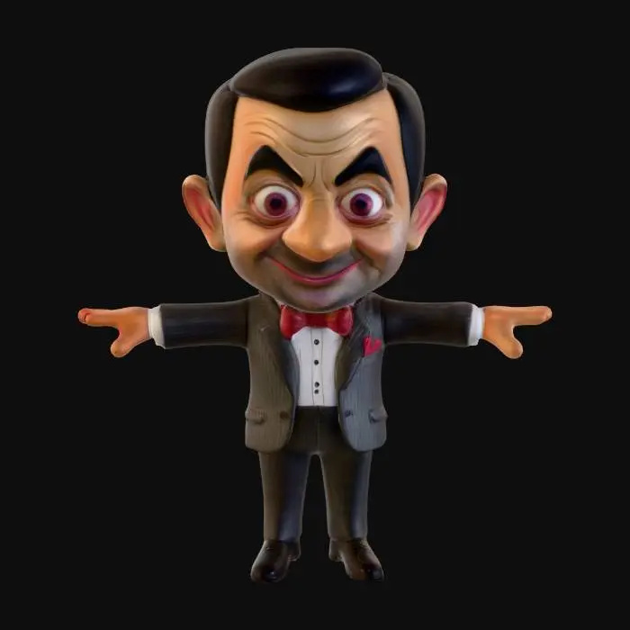 3D model for Mr. Bean #PBR#