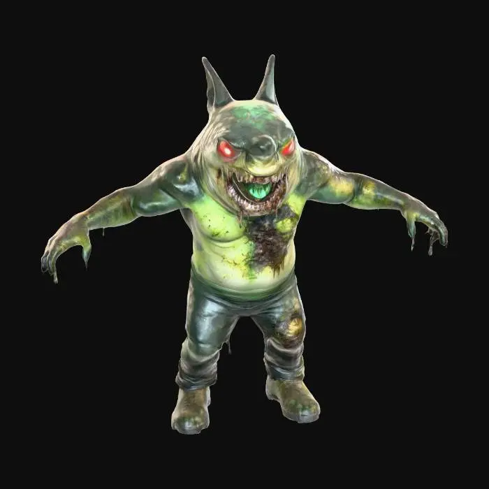 3D model for Shark Mutant Fury