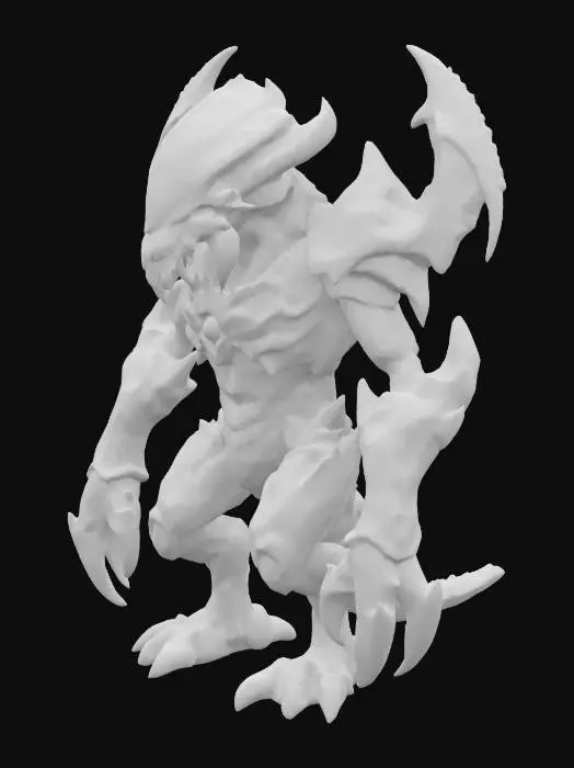 3D model for Zerg Sentinel