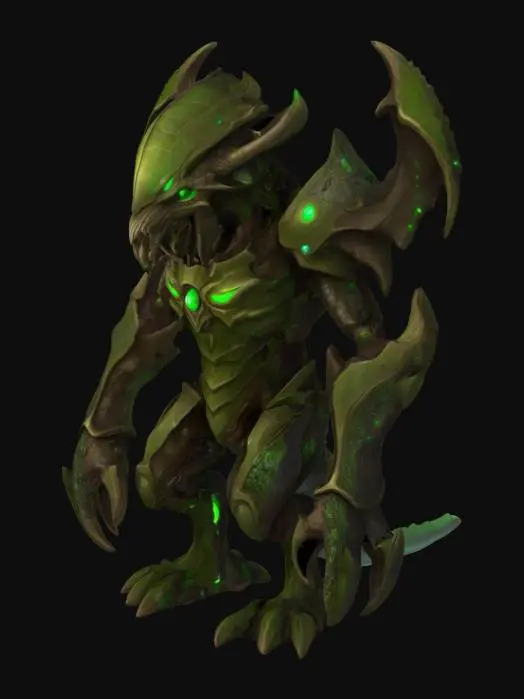 3D model for Zerg Sentinel