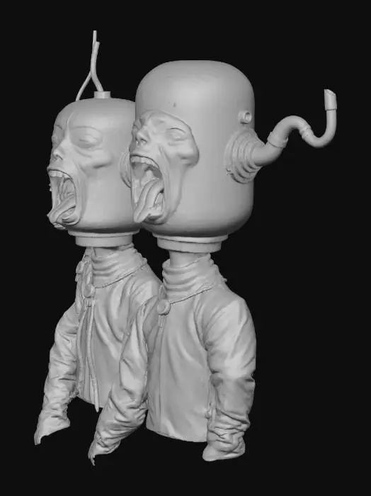 3D model for Hyperbolic Labyrinth