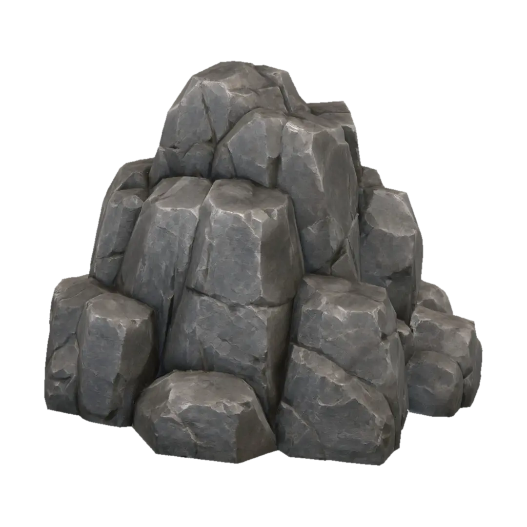 Rock Pile by m.doering.280592 — made with Meshy AI 3D generator, free FBX OBJ GLB STL download