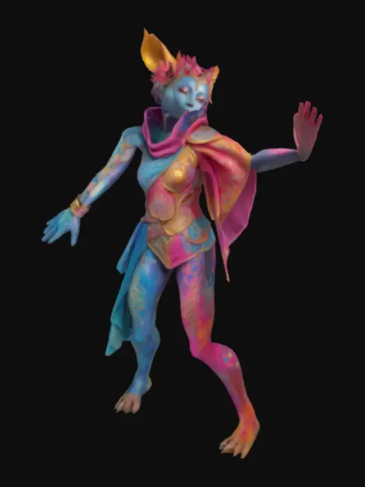3D model for Chromatic Fantasy