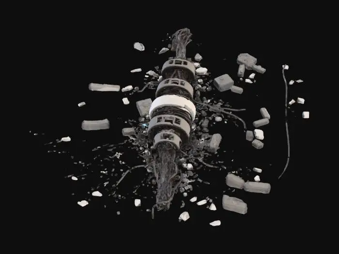 3D model for Fragmented Circuitry, #Halloween2025#