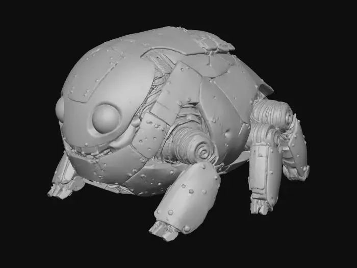 3D model for Mecha Hopper , #Halloween2025#