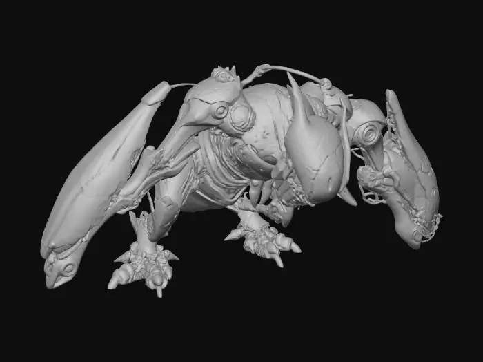 3D model for Electro Mech Beast, #Halloween2025#