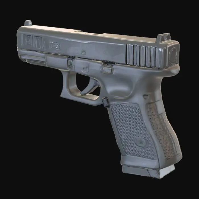 3D model for Glock Handgun