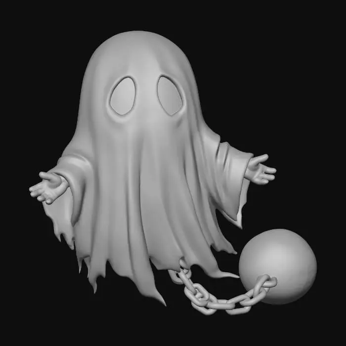 3D model for Ball-and-Chain Ghost