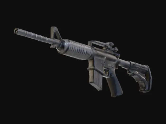 3D model for M4A1_neutral_20_rounds