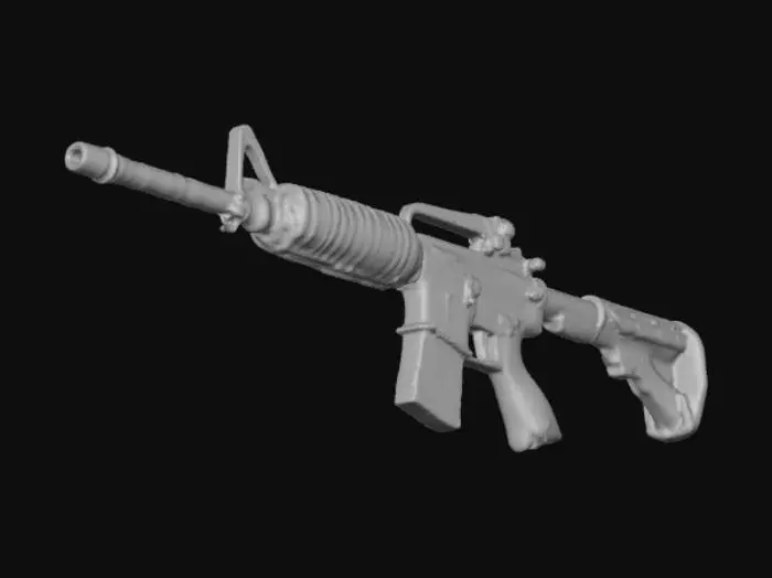3D model for M4A1_neutral_6.8