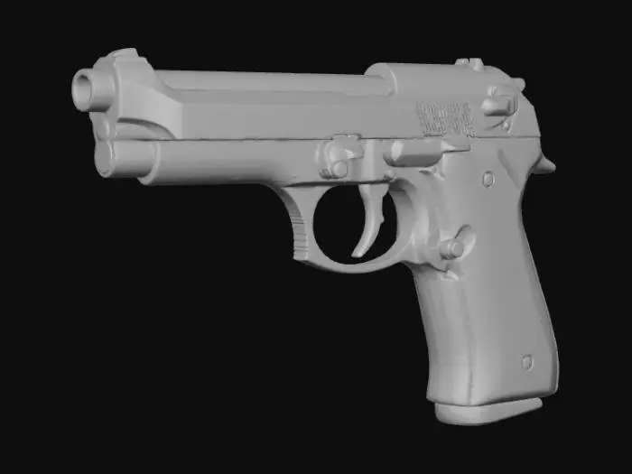 3D model for Beretta_M9