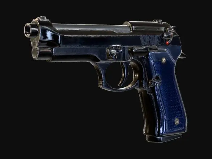 3D model for Beretta_M9