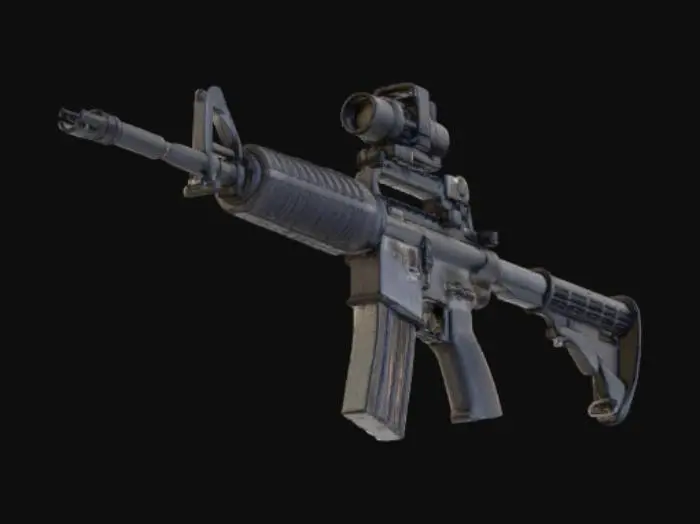 3D model for M4A1_Ashborne_Conf