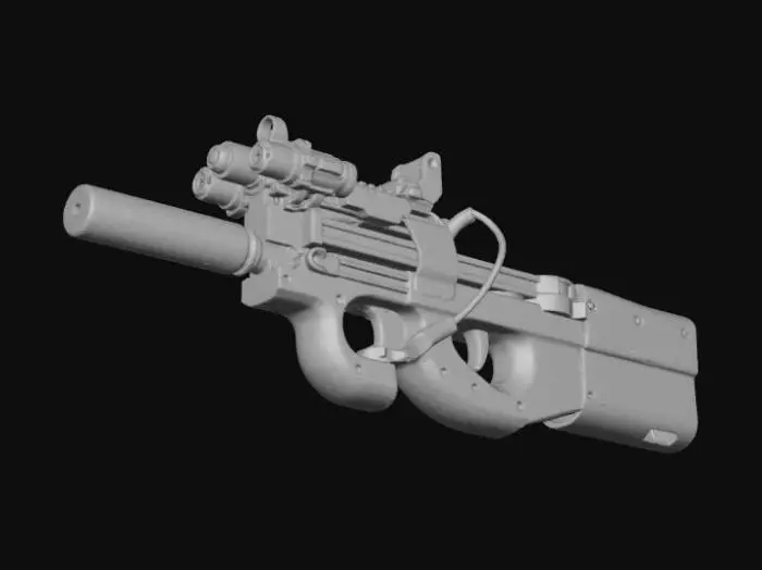 3D model for FN_P90