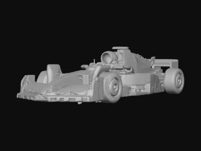 3D model for Lego_f1_mercedes2