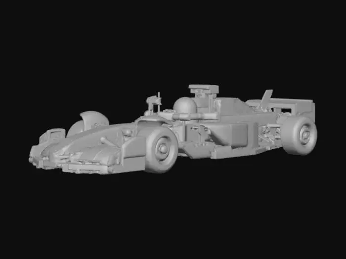3D model for Lego_f1_mercedes