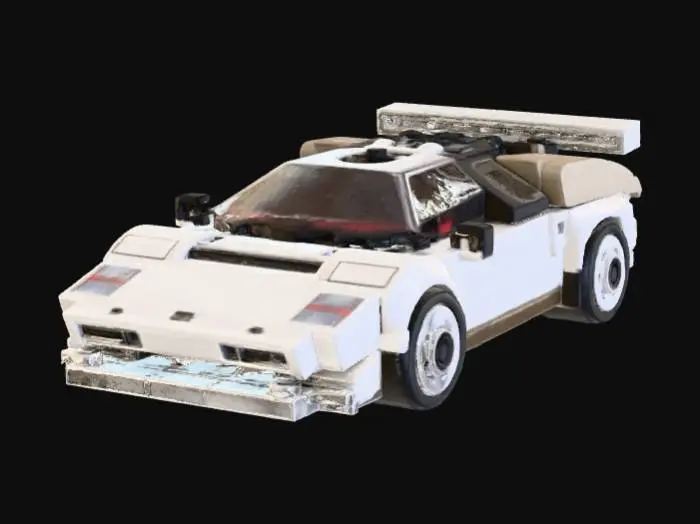3D model for Lego_lambo_countach