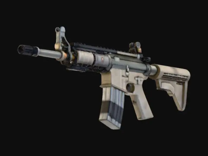 3D model for MW2_M4A1