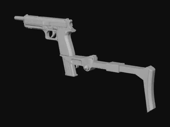 3D model for MW2_M93R