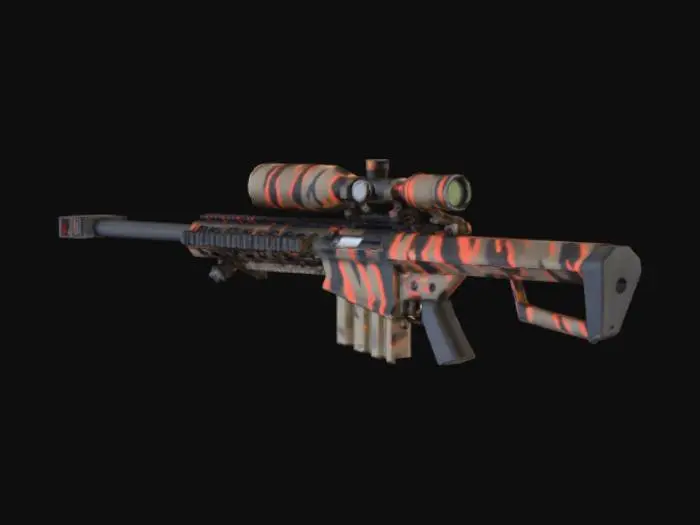 3D model for MW2_Barret